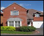 Red Brick House Uk Royalty Free Stock Photos